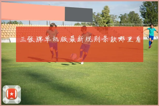 三张牌单机版最新规则条款哪里看